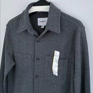 Goodfellow & Co Men’s Charcoal Grey Button-Up Shirt